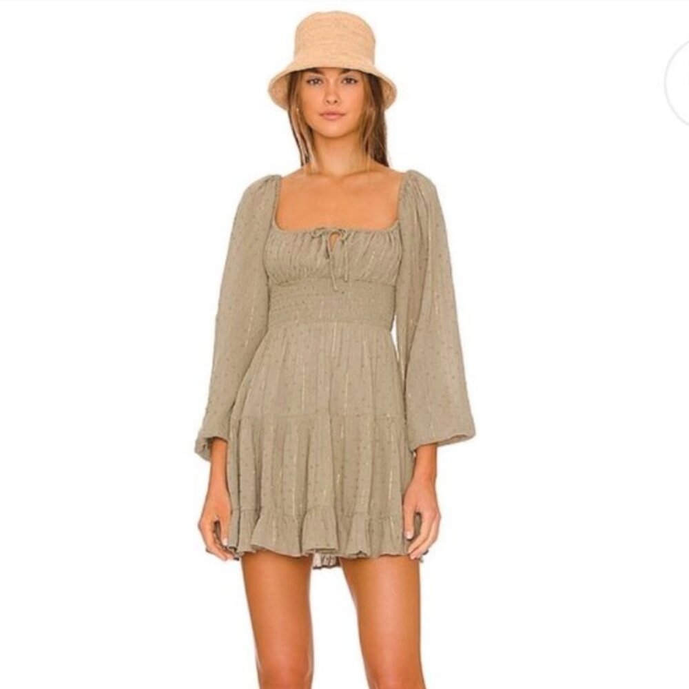 L*Space Cassidy Dress, Eucalyptus/Green, size: small